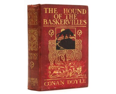 Doyle (Sir Arthur Conan) The Hound of the Baskervilles, first edition, with "you" for "your" on p.13 line 3, 16 plates by Sid