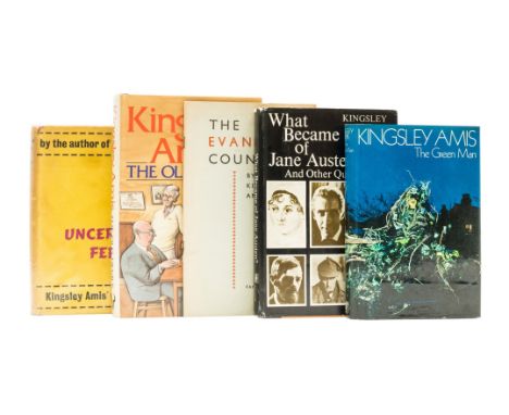 Amis (Kingsley) The Green Man, signed presentation inscription from the author to John Baxter, original boards, dust-jacket, 