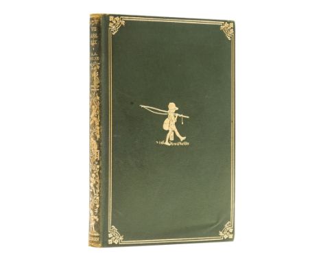 Milne (A. A.) Now We Are Six, first edition, illustrations by Ernest H. Shepard, de luxe binding of original olive green roan