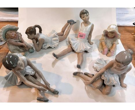 A selection of Nao young ballerinas etc