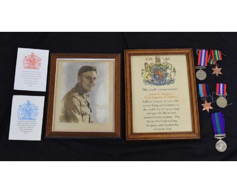 Second World War medals to George B. Sheppard comprising; George VI General Service Medal with S. E. Asia 1945-46 claps (AC1 