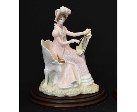 Royal Worcester - Limited edition porcelain Jane Austen Heroines Collection 'Emma' figure, 893/4500, marks to base, 20cm high