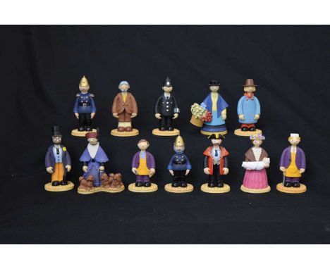 Robert Harrop Camberwick Green - Twelve boxed figures to include; 'PC McGarry' (CG08), 'Windy Miller' (CG01), 'The Mayor' (CG