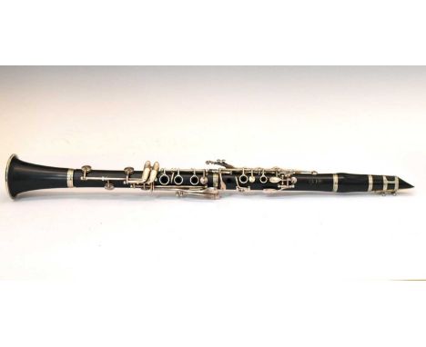 Yamaha '250' ebonised clarinet, with fitted case