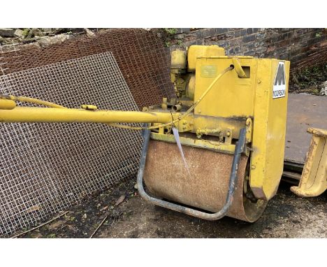1976 Bomag roller. 