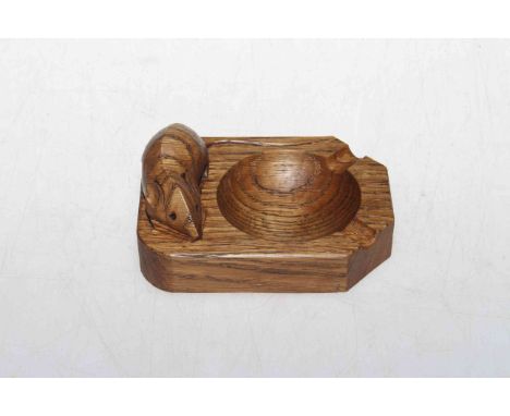 Robert Thompson of Kilburn 'Mouseman' ashtray.