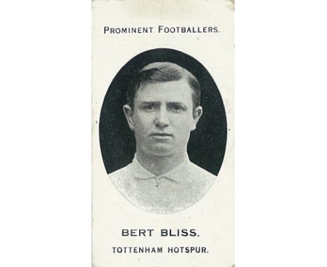 TADDY, Prominent Footballers, Bliss (Tottenham Hotspur), London Mixture back, slight corner knocks, VG