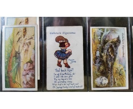 GALLAHER, part sets and odds, inc. Fables (42), How To Do It (12), Boy Scouts (9), Army Badges (86), Animals & Birds (74), Ae