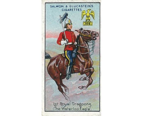 SALMON & GLUCKSTEIN, Traditions of the Army & Navy, complete, mainly large numerals, G to VG, 25