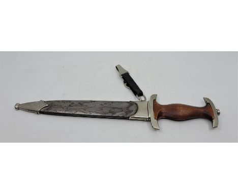 A German 3rd Reich SA (Sturmabteilung Brown Shirts) dagger,&nbsp;being an early unrestored example pre RZM, c.1933-35,&nbsp;h