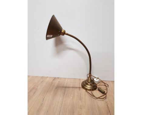 VINTAGE BRASS LAURA ASHLEY DESK LAMP