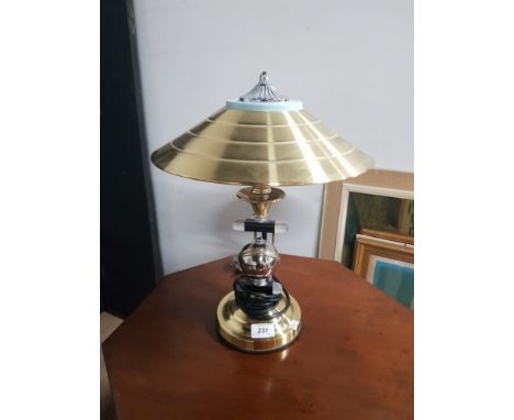 A RETRO TABLE LAMP