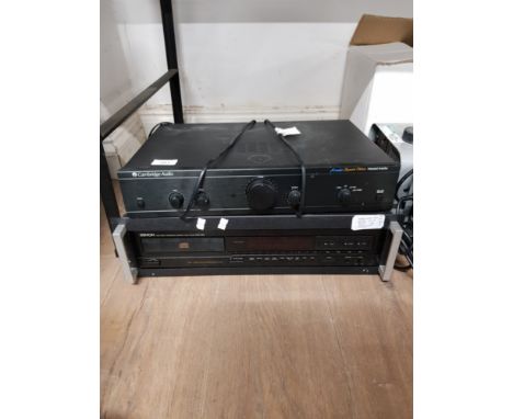 CAMBRIDGE AUDIO A1MK3 INTEGRATED AMPLIFIER AND DENON DCD 860 COMPACT DISC PLAYER
