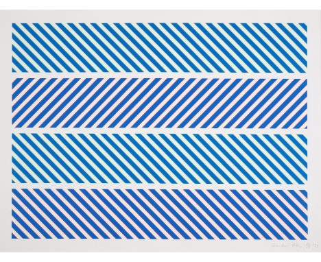 Bridget Riley (b.1931)Hommage to Rothko (Tommasini &amp; Gubay 20)Screenprint in colours, 1973, signed and dated in pencil, n