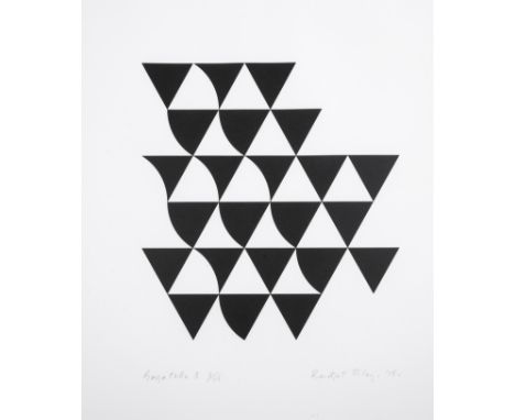 Bridget Riley (b.1931)Bagatelle 3 (Tommasini and Gubay 87)Screenprint, 2015, signed and dated in pencil, numbered from the ed