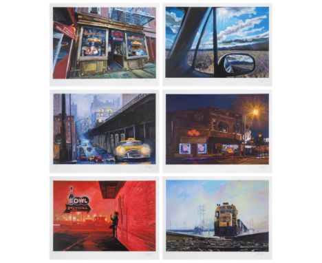 Bob Dylan (b.1941)The Retrospectum CollectionThe complete set of six gicl&eacute;e prints in colours, 2022, each bears auto-p