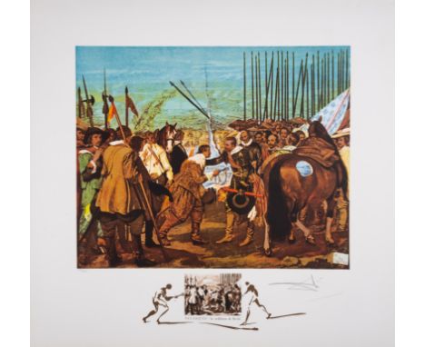 Salvador Dal&iacute; (1904-1989)Velasquez 'Le reddition de Breda', from Changes in Great Masterpieces (Field 74-2B; M&amp;L 1