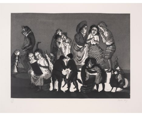 Paula Rego (1935-2002)Secrets and Stories (Rosenthal 29)Etching with aquatint, 1989, signed in pencil, numbered from the edit