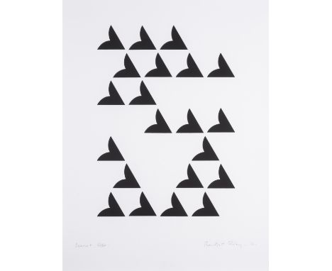 Bridget Riley (b.1931)Sonnet (Tommasini &amp; Gubay 89)Screenprint, 2016, signed, dated and titled in pencil, numbered from t