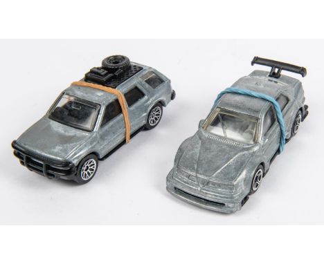 2 Matchbox American pre-production/ First shot castings. An unspun/unassembled 1994 Isuzu Rodeo 4x4. Plus a similar 1996 Alfa