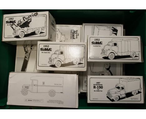 10 First Gear 1:34/1:28 scale American Trucks. 2x 1960 Model B-61 Mack Tractor &amp; Trailer 'J. Levy &amp; Sons' and 'Red St