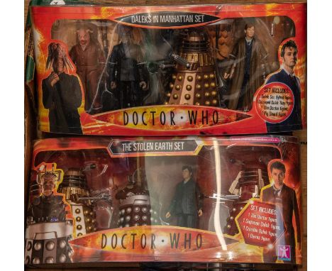 15+ Doctor Who Daleks, figures and other collectables. Including; Product Enterprise large scale radio controlled Dalek. Talk