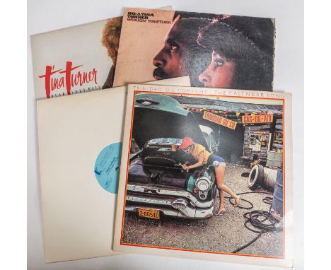 60x LP record albums. Including; Trinidad Oil Company; The Calendar Song. 2x Ike &amp; Tina Turner; The Wedding/Please, Pleas