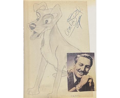 Celebrity Autograph Collection Including Walt Disney, Paul Newman, Roald Dahl and Mother Teresa.The collection has been lovin