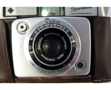 Ilford ORD Sportsman film camera made in Western Germany