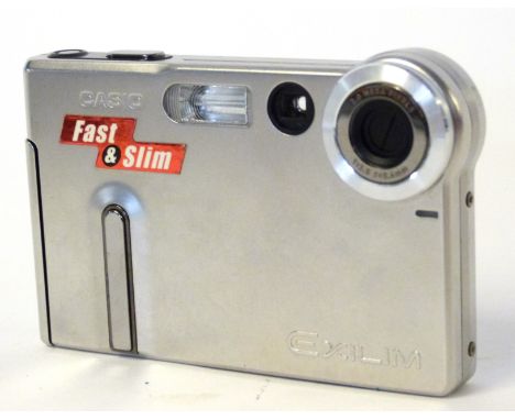 Casio Exilim digital camera and case