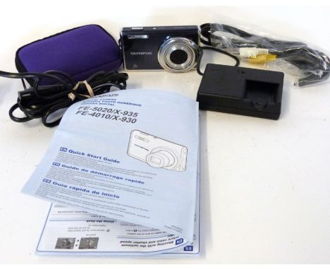 Olympus FE - 5020 plus charger and manual&nbsp;
