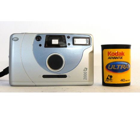 Boots 2000 camera with case and Kodak Advantix film 