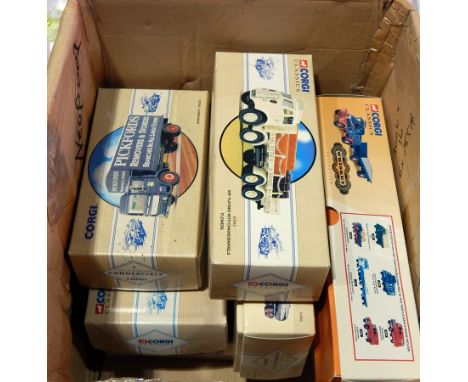 Quantity of Corgi Classics lorries (boxed) and Matchbox models of Yesteryear vehicles in window boxes, etc. (3) 