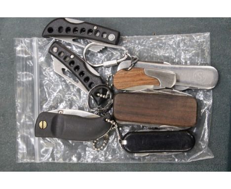 SEVEN VINTAGE PENKNIVES 