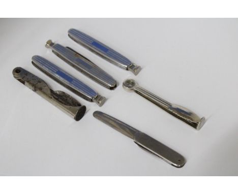 SIX VINTAGE PENKNIVES 