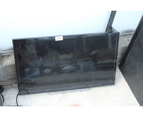 A TOSHIBA 24" TELEVISION WITH WALL MOUNTING BRACKET 