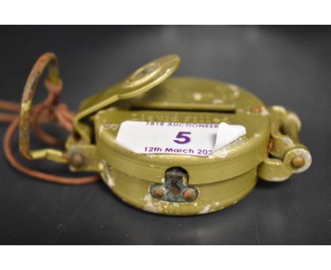 A Lensatic Compass made in Japan