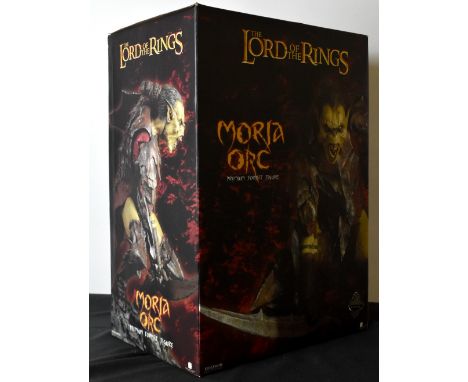 SIDESHOW COLLECTABLES; a boxed figure 'Moria Orc' for the Lord of the Rings film.