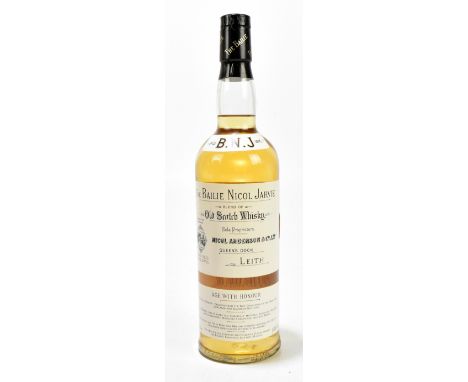 WHISKY; a single bottle, The Bailie Nicol Jarvie blend of Old Scotch whisky, sole proprietors Nicole Anderson &amp; Co, Queen
