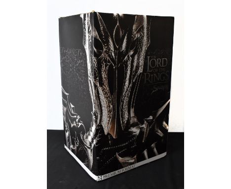 SIDESHOW COLLECTABLES; a large and impressive figure 'Sauron', premium format from the Lord of the Rings movie.Additional Inf