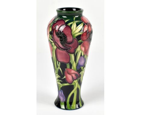 MOORCROFT; a meiping shaped vase, decorated with poppies, height 21cm.&nbsp;Additional InformationLight wear, but good condit