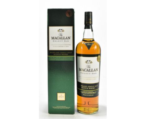 WHISKY; a single bottle The Macallan select oak Highland single malt Scotch whisky, 40%-1l, in cardboard carton.&nbsp;