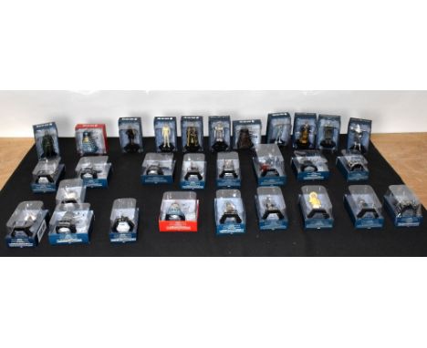 BBC; twenty nine boxed figures from the Dr Who series.