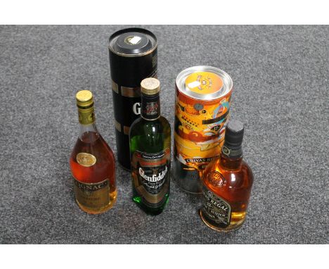 A 70cl bottle of Glenfiddich single malt Scotch Whisky Special Reserve, in presentation tin, together with a further 70cl bot
