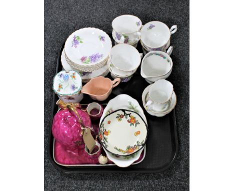 A tray of Richmond bone china tea china, Richmond milk jug and sugar basin, preserve pot etc 