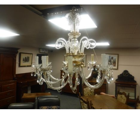 A Venetian glass light fitting (a/f)