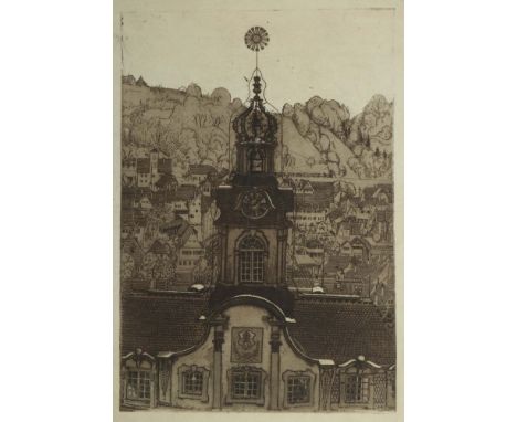 Nägele, ReinholdMurrhardt 1884 - 1972 Stuttgart, Maler und Grafiker, Mitbegründer der Stuttgarter Sezession, 1952 Verleihung 
