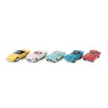 5 x Cevrolet Corvette Franklin Mint,