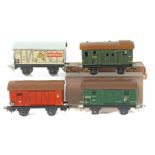4 Güterwagen Märklin, Spur H0, 1 x