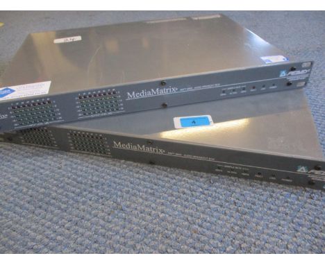 Two Peavey Architectural Acoustics MediaMatric MM8802 audio breakout boxes. Location:RWM 